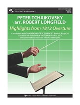 1812 Overture Concert Band sheet music cover